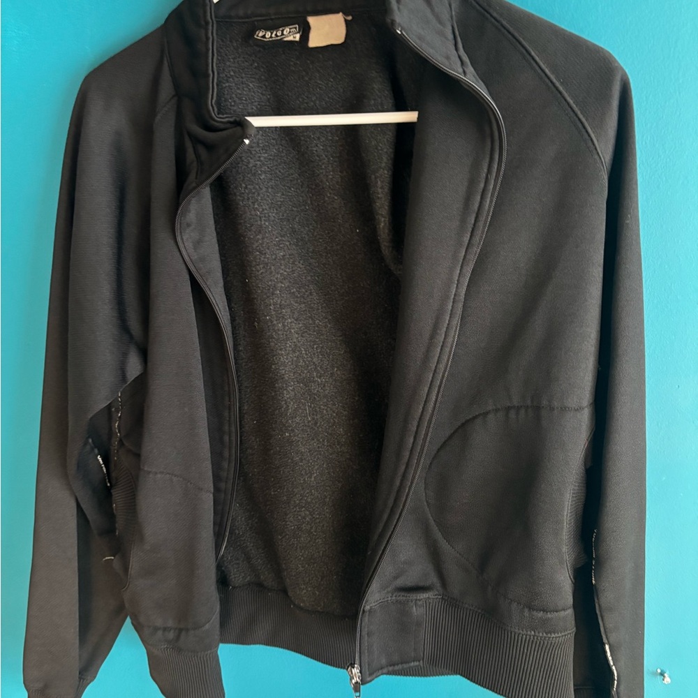 Volcom Black Bomber Jacket